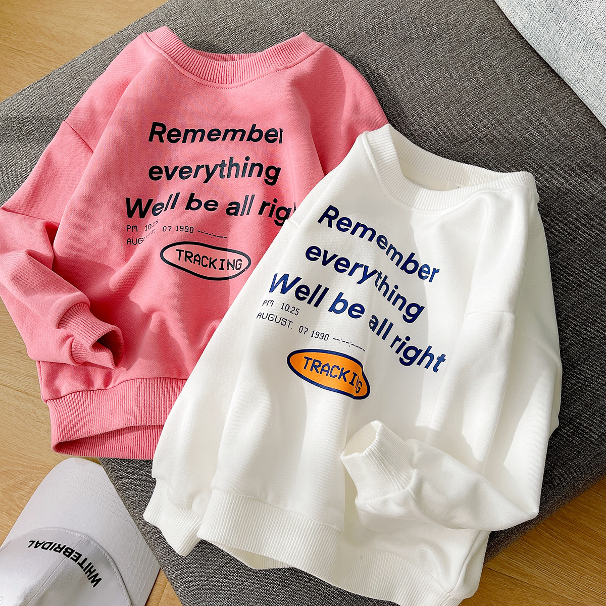 Sports Hoodie Boys And Girls Long Sleeved Undershirt In Spring New 2023 Autumn Winter Children Clothing