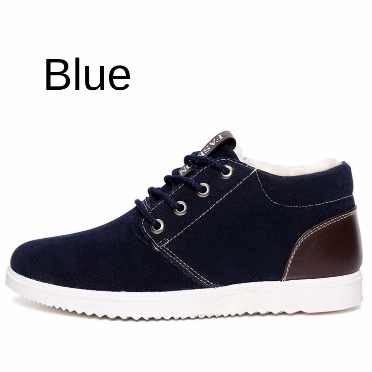 Winter Shoes Men's Thick Board Shoes to Keep Warm Cotton Casual Shoes