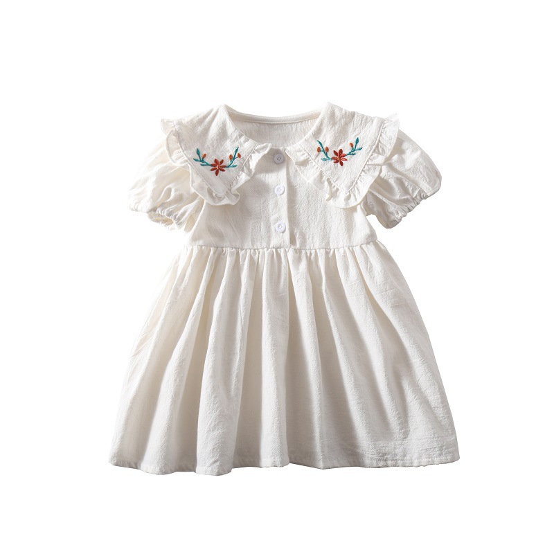Summer Fashion Cotton Kid Boutique Baby Girls's Dresses Girl Toddler Clothes