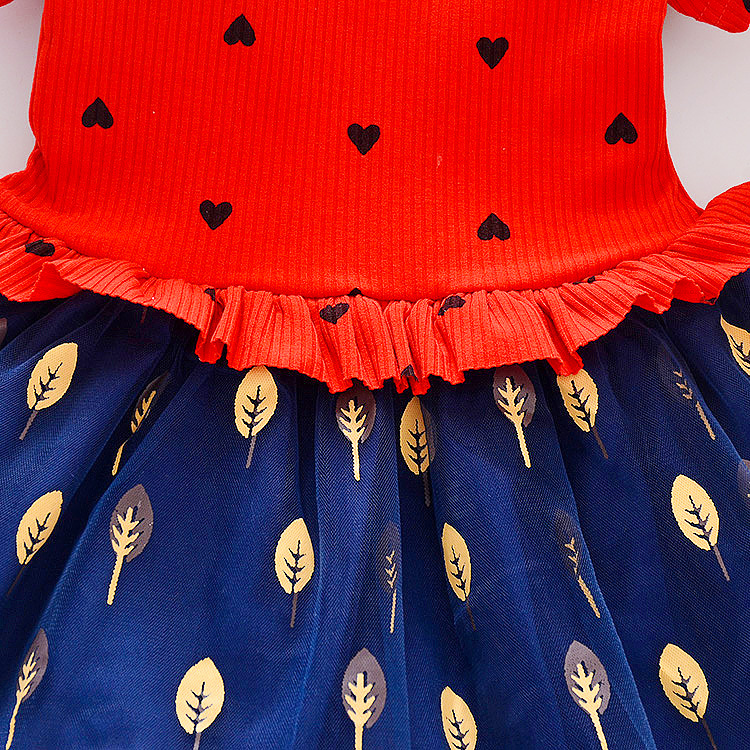 New Arrival Summer Kids And Girls 4 Different Design  Children And Toddler Short-sleeved Knee Length