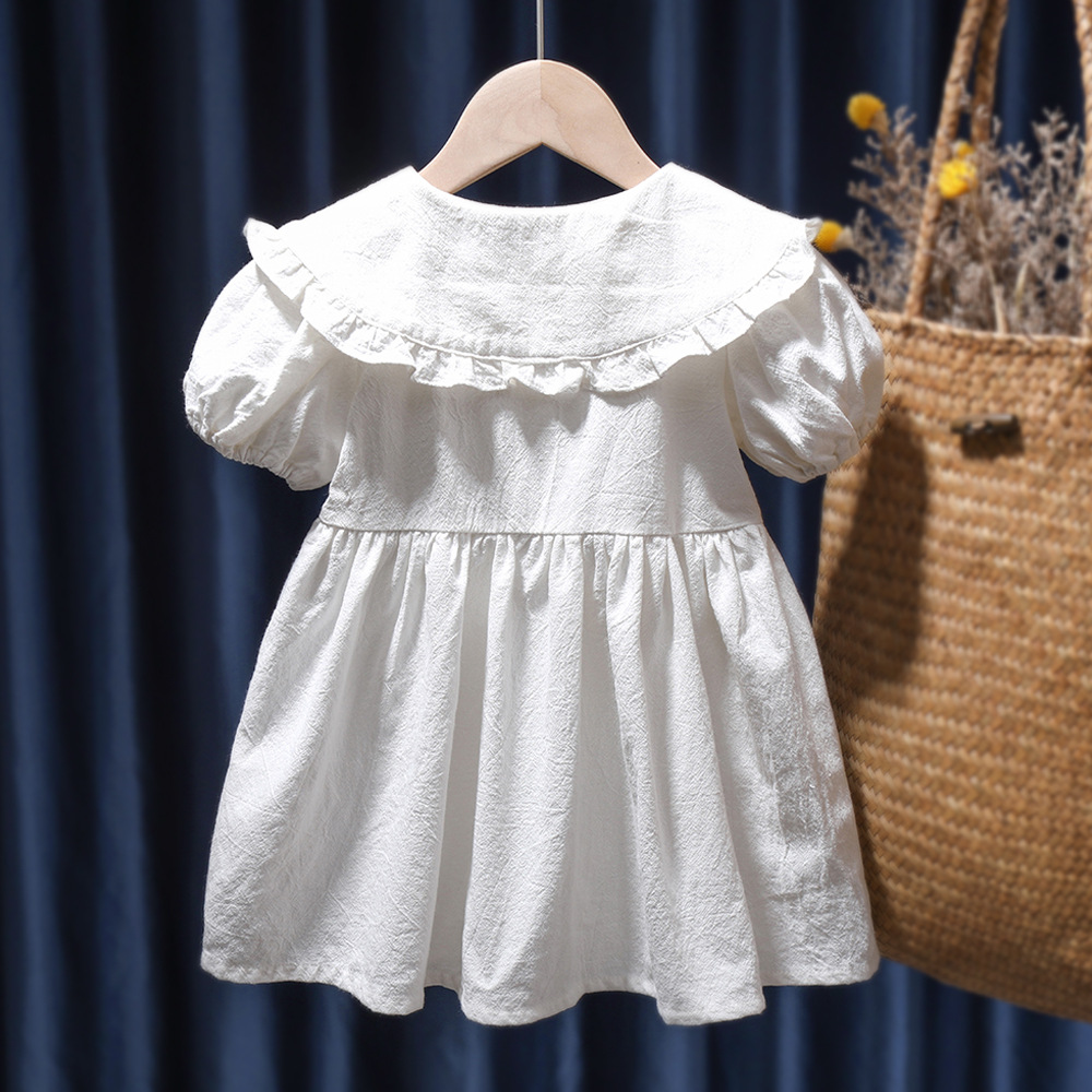 Summer Fashion Cotton Kid Boutique Baby Girls's Dresses Girl Toddler Clothes