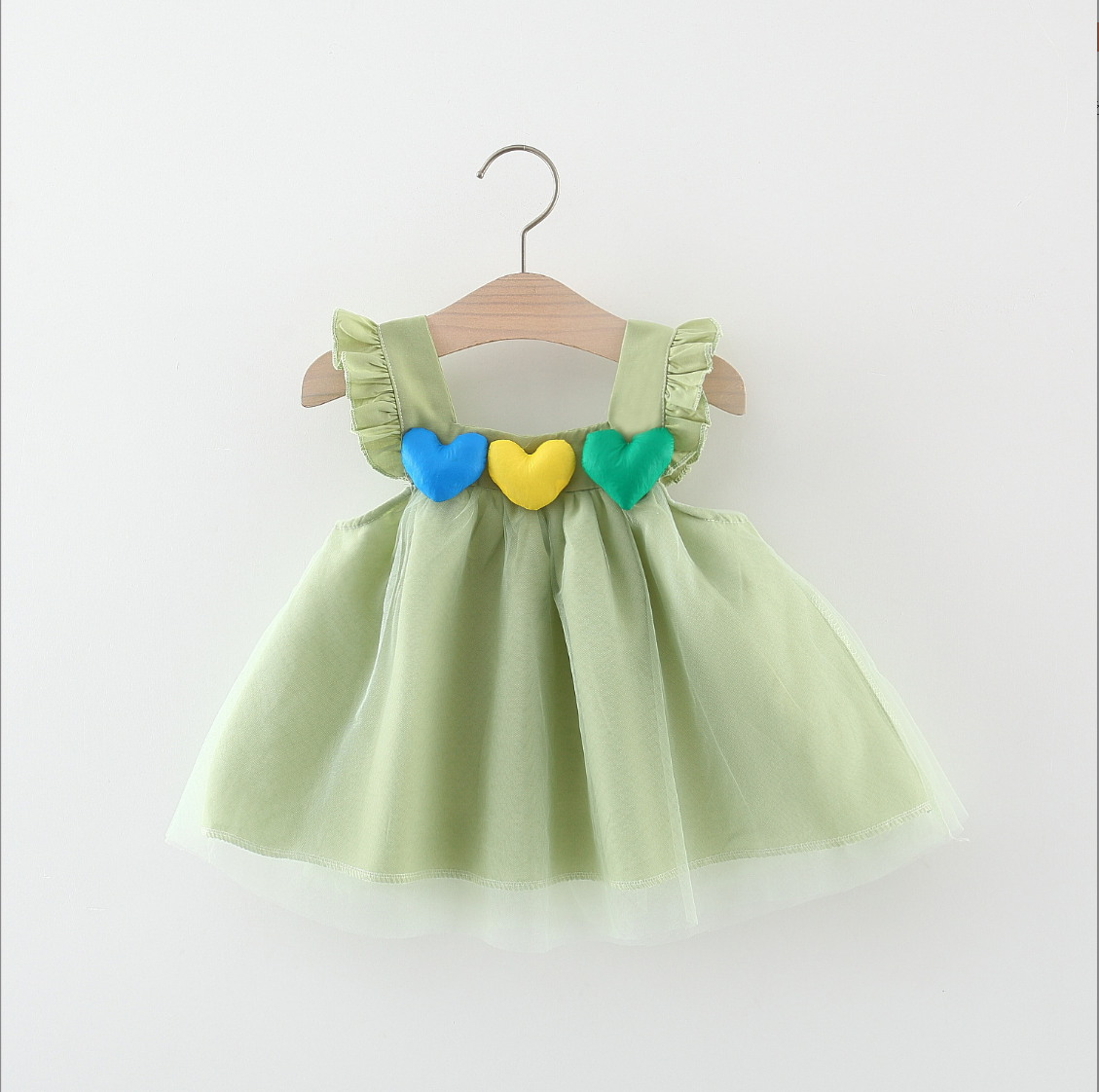 Girls Dress Western Style Summer Dress Baby Sling Little Princess Dress Baby