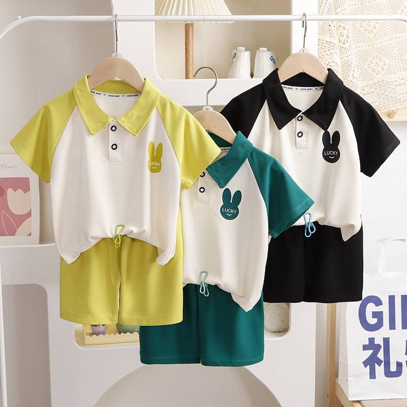 Children's Clothes Suits 2pcs Lovely Casual Kids Set Summer Clothing Sets