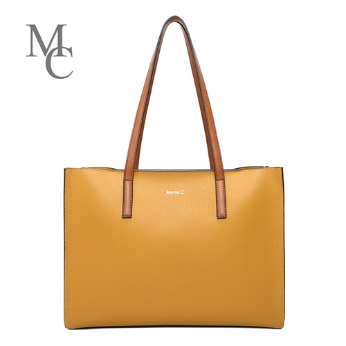 Hot Selling Bolsas Simple Design Handbags Large Capacity Pu Strap Shoulder Handbag Women Casual Tote Bag For Ladies