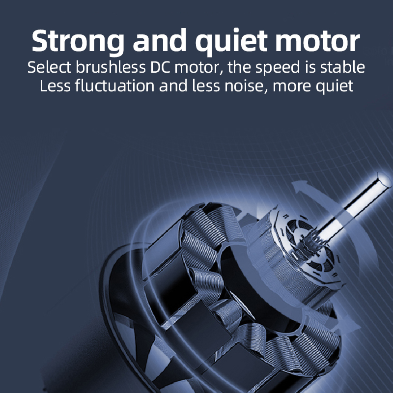 New wireless portable 720 Oscillating Clip fan Car home office use Electric Rechargeable Fan 800mah With Strong Wind