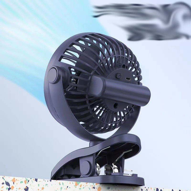 New Arrival Office Household car Low Noise Standby rechargeable Mini portable Electric cooling Fans with clamp