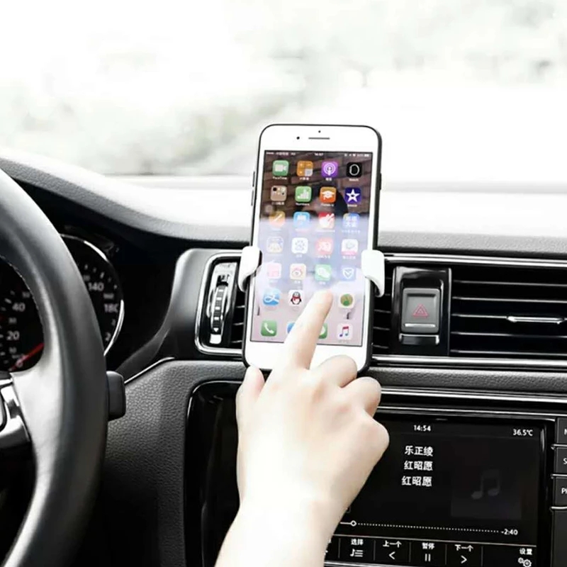 Hot Selling Smartphone Holder Mount Car Air Vent Phone Holder Cradle Universal Gravity Auto CellPhone Adjustable Stand S