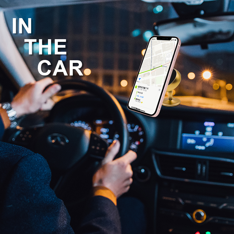 Universal Strong Magnetic Mobile Phone Car Mount Holder With Hook Cell Phone Holder Car Phone Holder