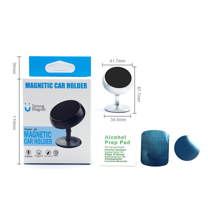 Universal Strong Magnetic Mobile Phone Car Mount Holder With Hook Cell Phone Holder Car Phone Holder