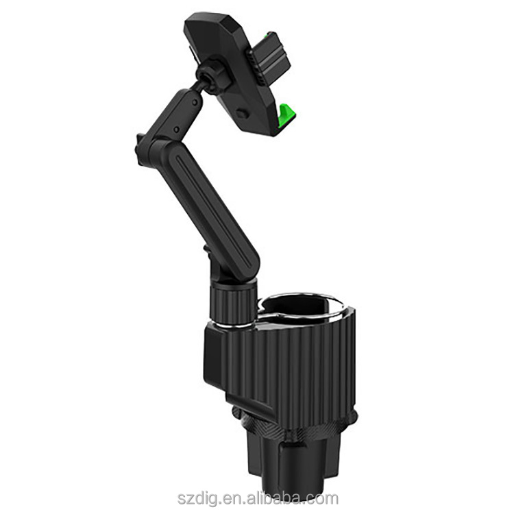 New Design Car Water Cup Phone Stand Holder All Purpose 2-In-1 Car Drink Bottle Cell Phone Mount Cup Mobile Holder Adapt