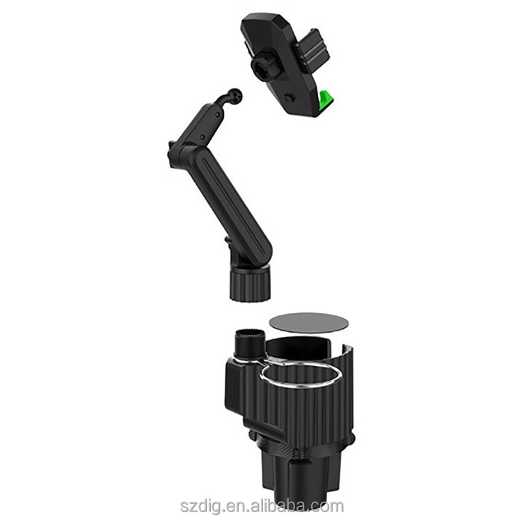 New Design Car Water Cup Phone Stand Holder All Purpose 2-In-1 Car Drink Bottle Cell Phone Mount Cup Mobile Holder Adapt