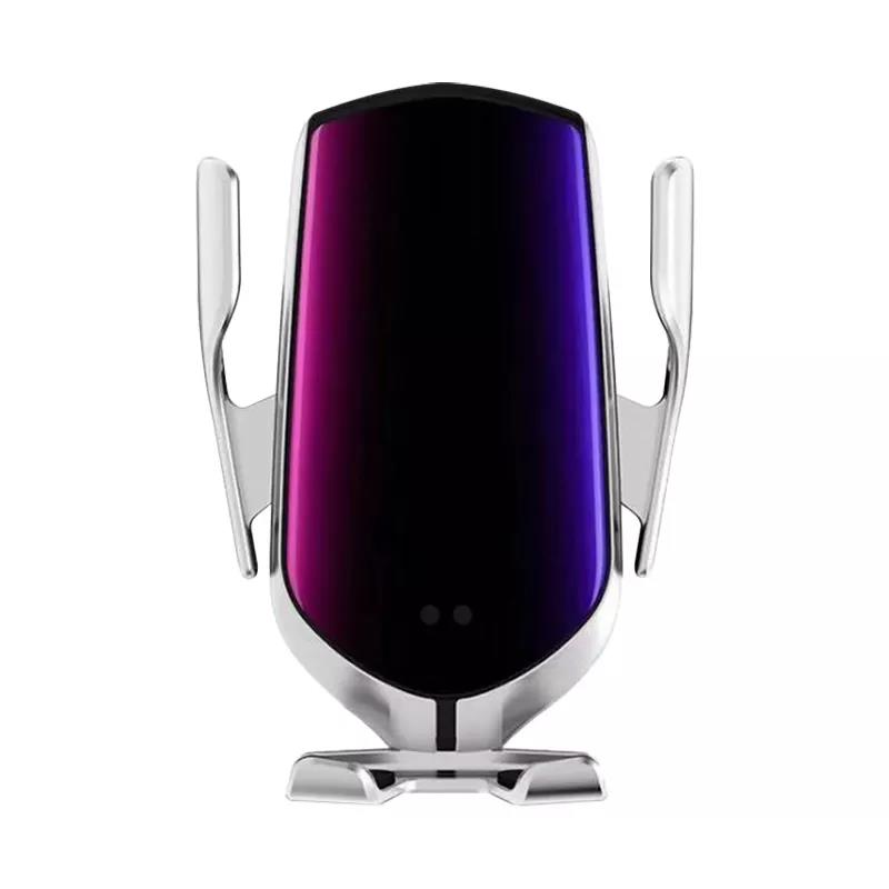R1 R2 Intelligent Control Auto Infrared Ray Wireless Charger Smart Phone Wireless Charger Car Holder Wireless Magnetic C