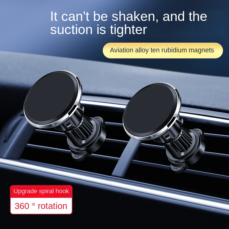 New Car Magnetic Mobile Phone Holder Easy to Install Car Air Outlet Holder Car Mobile Phone Holder Suitable for All Smar