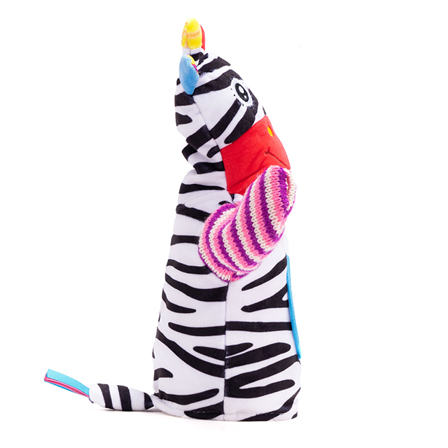Animal Hand Puppet Cartoon Plush Toys Baby Educational Animal Hand Puppets Pretend Telling Story Doll Toy for Children K