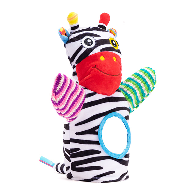 Animal Hand Puppet Cartoon Plush Toys Baby Educational Animal Hand Puppets Pretend Telling Story Doll Toy for Children K