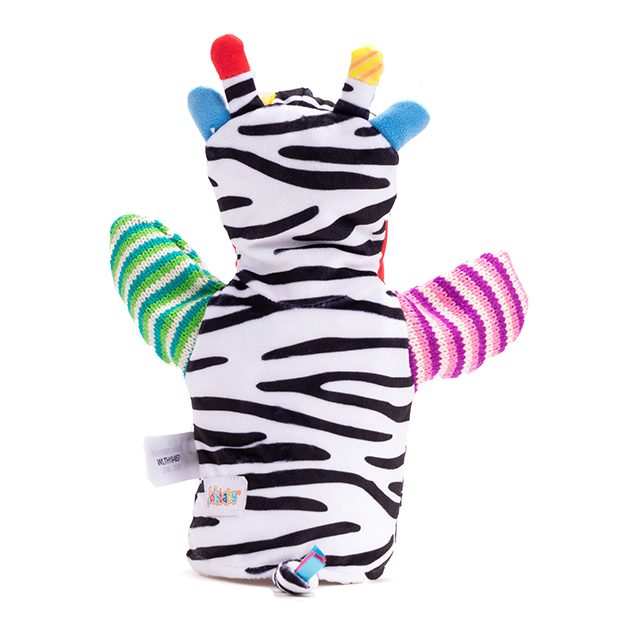 Animal Hand Puppet Cartoon Plush Toys Baby Educational Animal Hand Puppets Pretend Telling Story Doll Toy for Children K