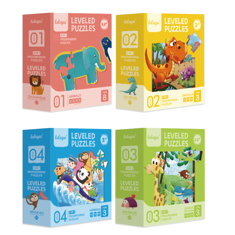 Premium Modern Kids' Jigsaw Puzzles with Imported Cardboard Material