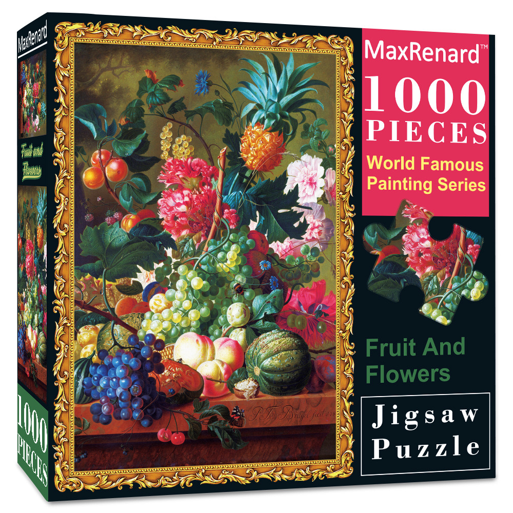 Children's Fun Puzzle Game 1000 Pieces, Creative Design Challenge Educational Toy