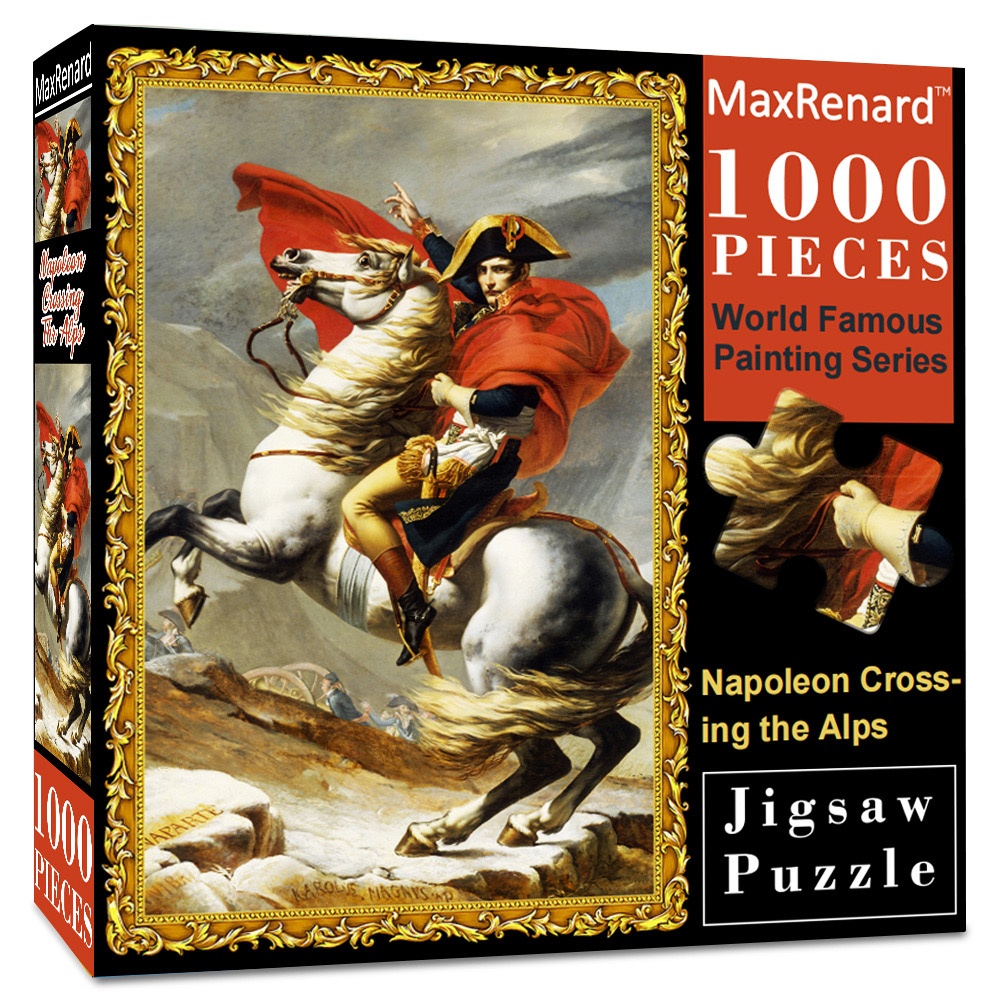 1000-Piece Creative Design Puzzle, Best Choice for Children's Cartoon Educational Game