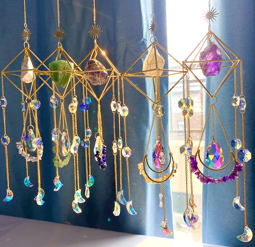 Hot Selling High Quality Handmade Crystal Sun Catcher ization Crystal SunCatcher Hanging Sun Catcher for Decoratio