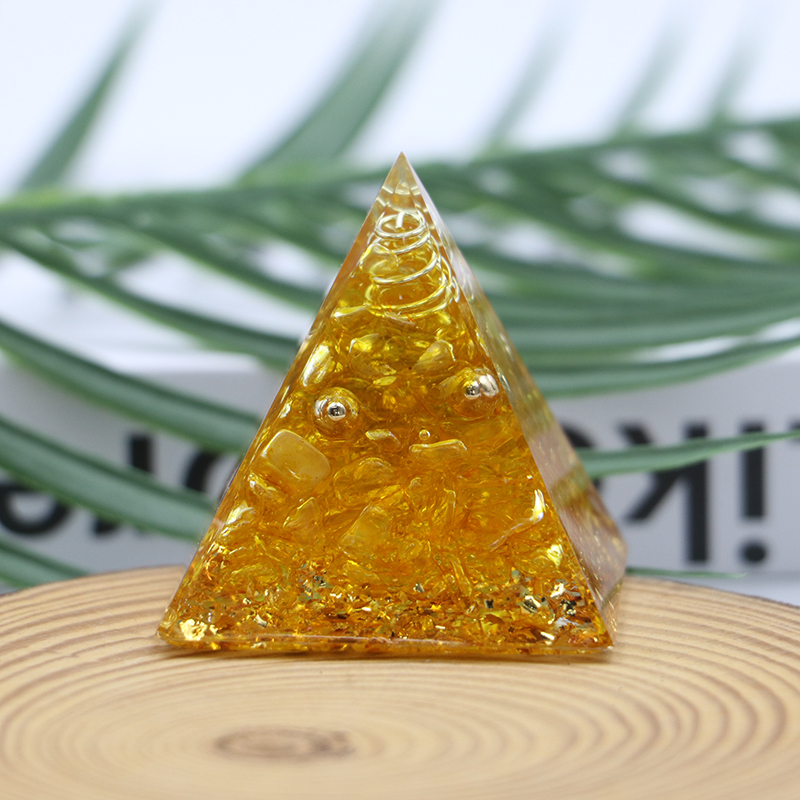 50mm Energy Generator Orgone Pyramid Crystal Gemstone Organite Pyramids Healing Reiki Meditation