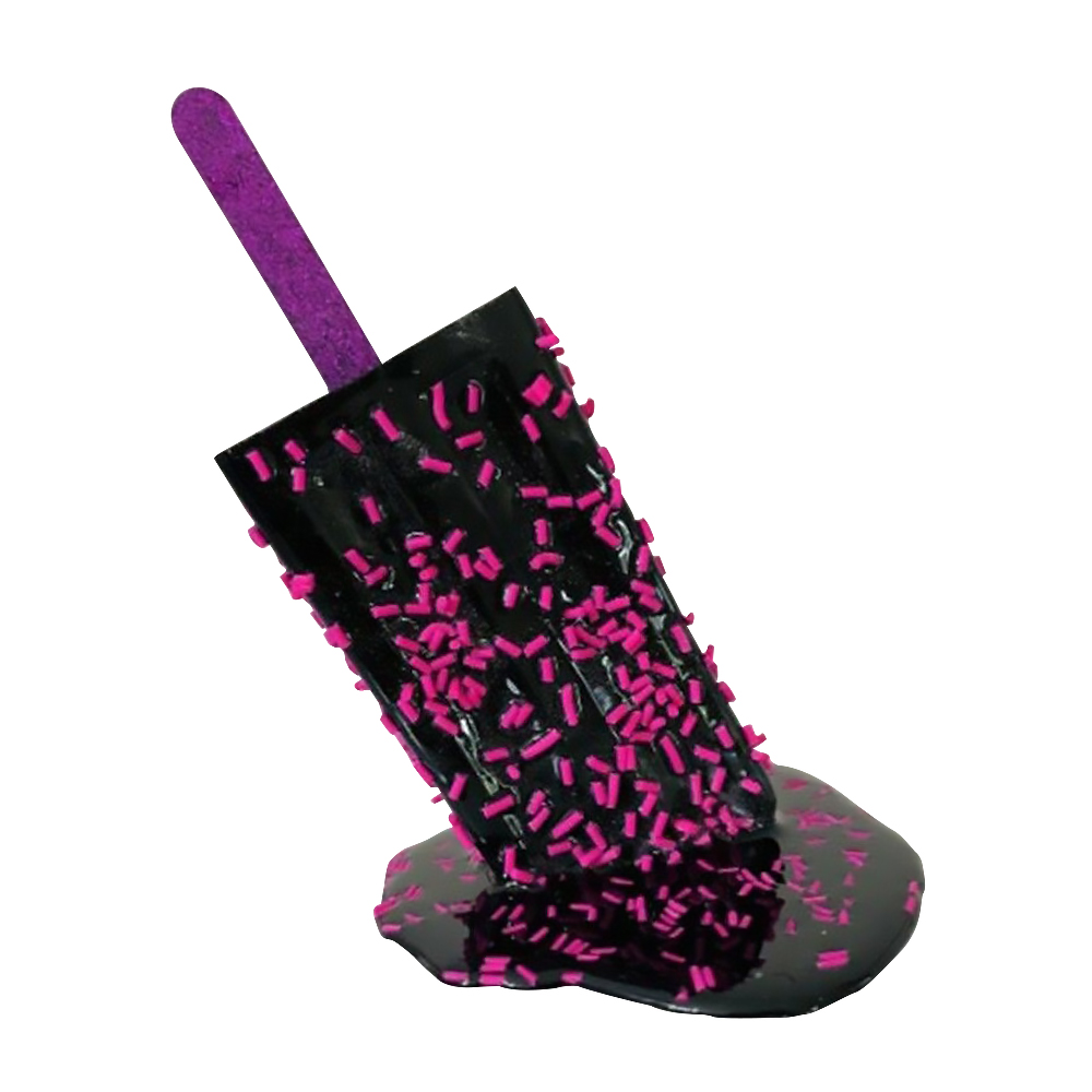 Creative Melting Popsicle Sculpture Ice Cream Resin Ornaments Decor Crafts Cafe Restaurant Office Home Modern Decoration