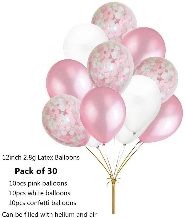 Birthday Decorations Pink Birthday Party Supplies Balloons Party Suit