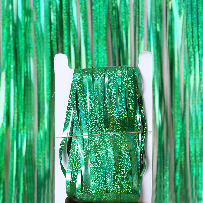 Tassel Curtains Rain Silk Curtain Balloons Decoration For Wedding Birthday Festival Party Background Wall Decor Supplies