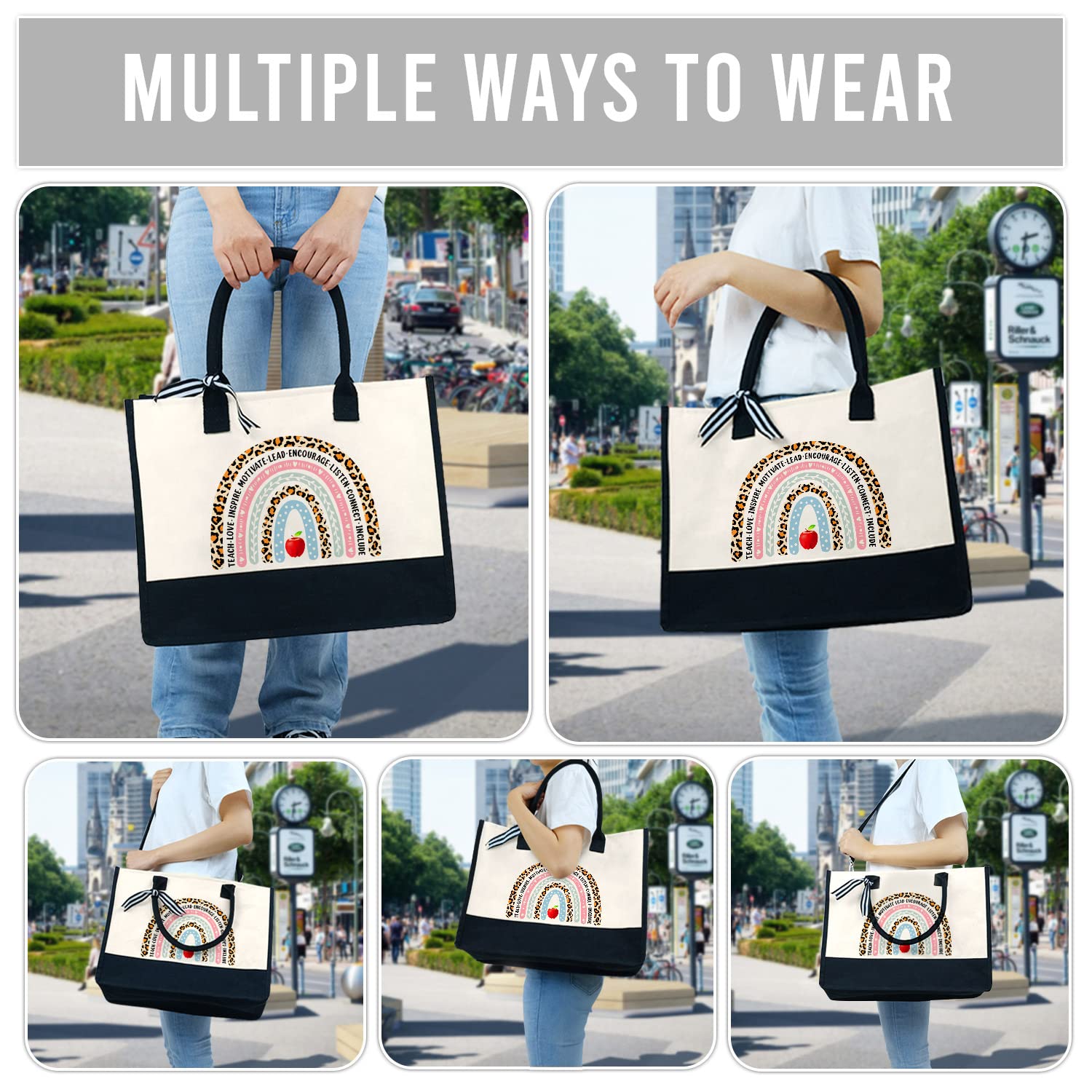 Lifestyle Cotton Canvas Female Gift Bag Shoulder Crossbody Women's Shoulder Bag and Bags Ladies Luxury