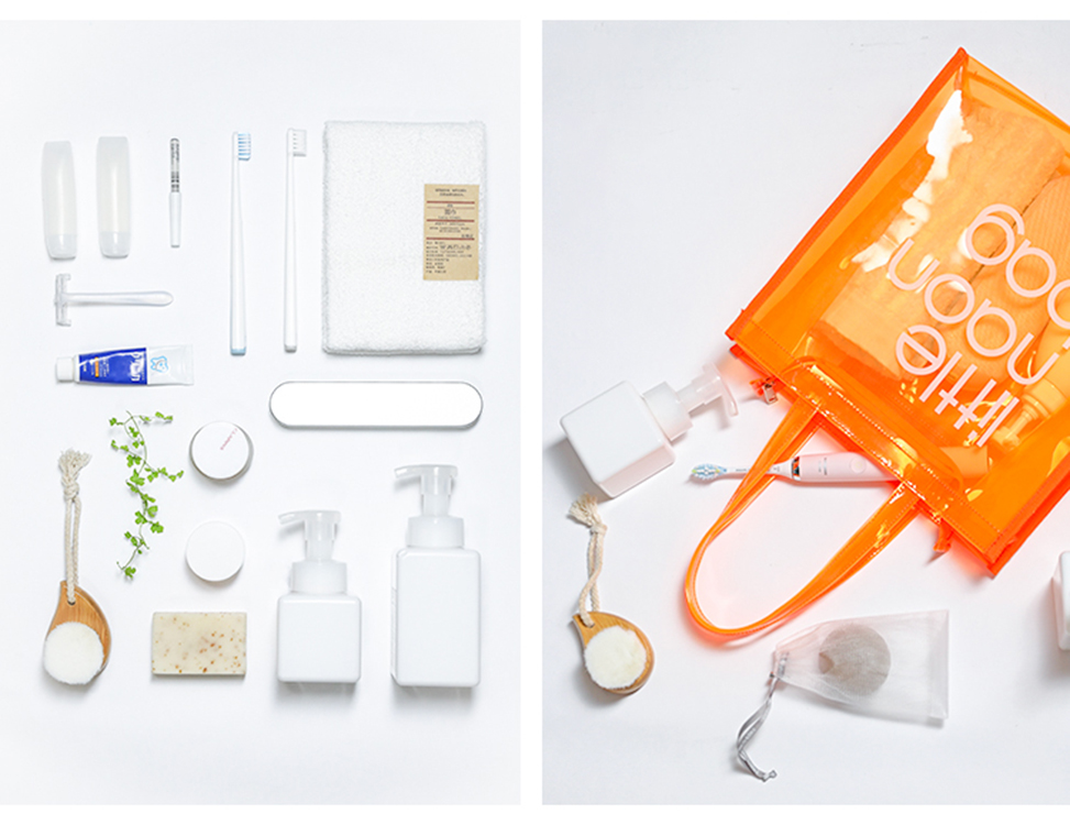  Print  Colorful Transparent Gift Bag Clear Shopping Bag Waterproof Pvc Tote Bag