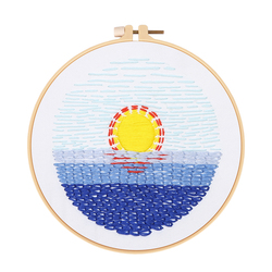 DIY Punch Needle Cross Stitch Kits Embroidery Patterns Needlework