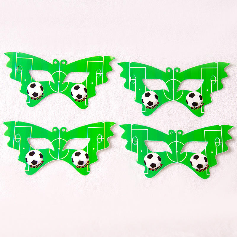Top Grade Green Football Birthday Party Theme Paper Plate Paper Cup Tableware Set