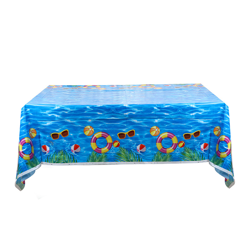 Themed birthday party suit paper cup paper tray straw tablecloth banner disposable tableware