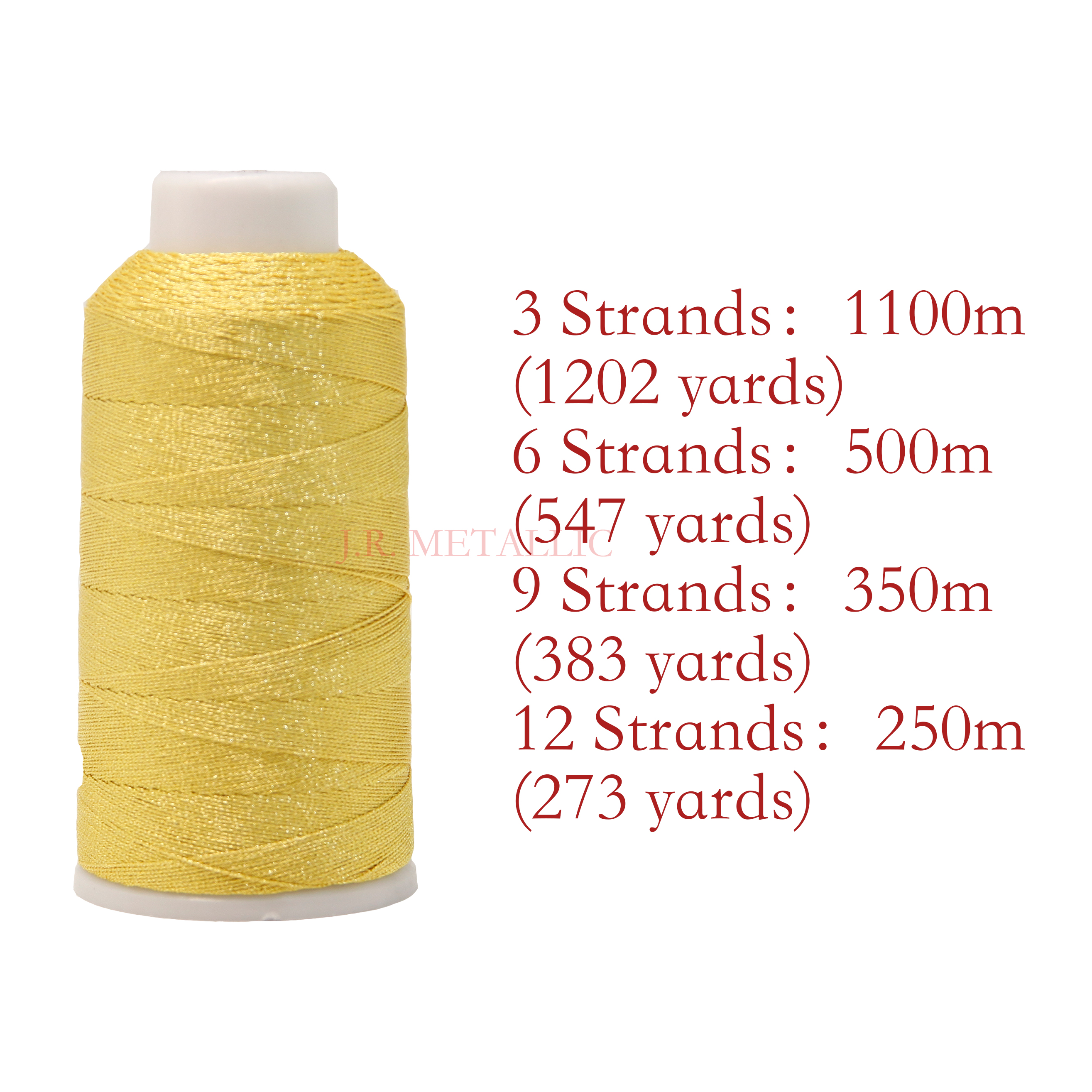  Direct 3 6 9 12 Strands Metallic Weaving Thread Shiny Effect DIY Crafts Bracelet String Stitch Tatting Yarn Hand