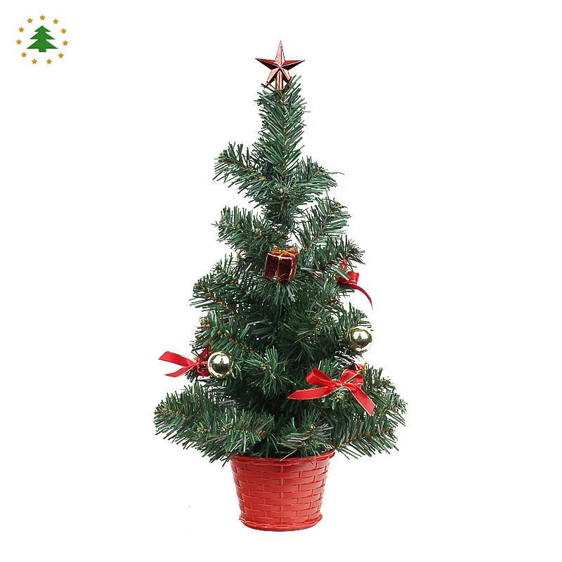 20cm Height Christmas Decoration Desktop Mini Decoration Gift Christmas Tree