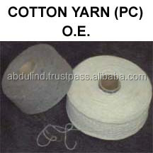 COLOR PC YARN O.E. count 9's - 3s, 4's, 5's for Cotton Blankets Mops Dhurries Lining Cloth Dusters Rugs Carpets Bed Cove