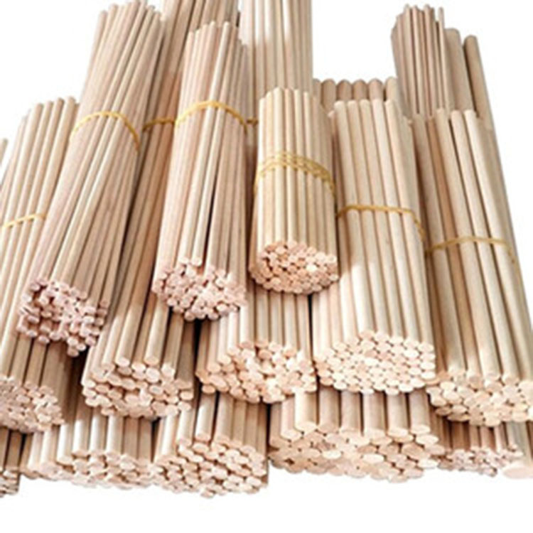 marshmallow   ice cream stick bamboo wood  small craft solid wooden   birch  sticks round dowel rod