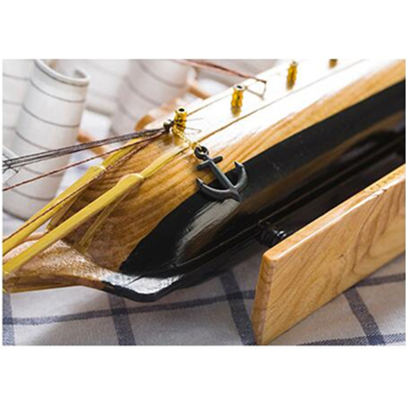 Assembling Building Kits Ship Model Wood Sailboat DIY Toy Wooden Craft Boat Decoration