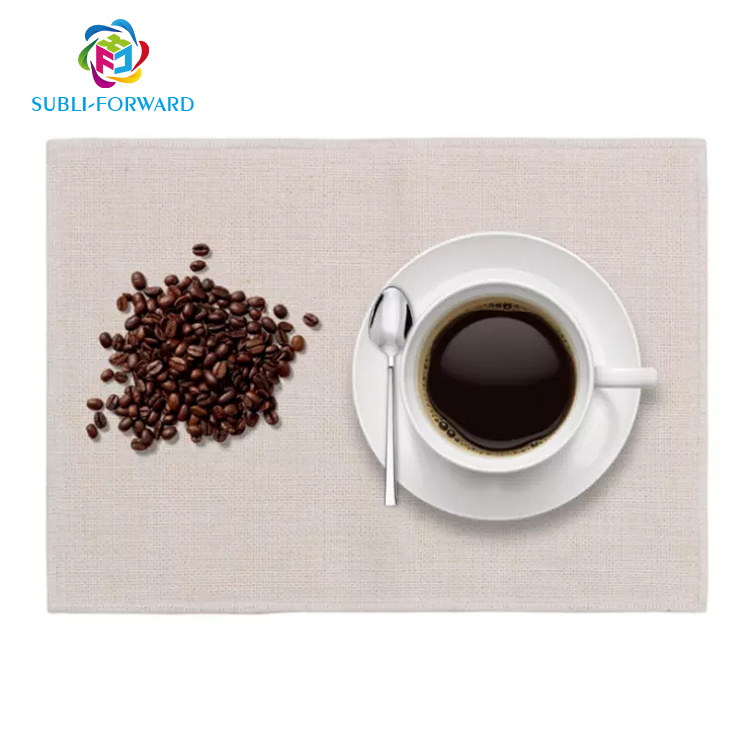 High Quality Personalized Sublimation Blanks Linen Placemats for Dining Table
