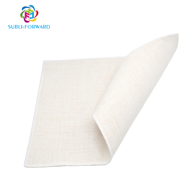 High Quality Personalized Sublimation Blanks Linen Placemats for Dining Table