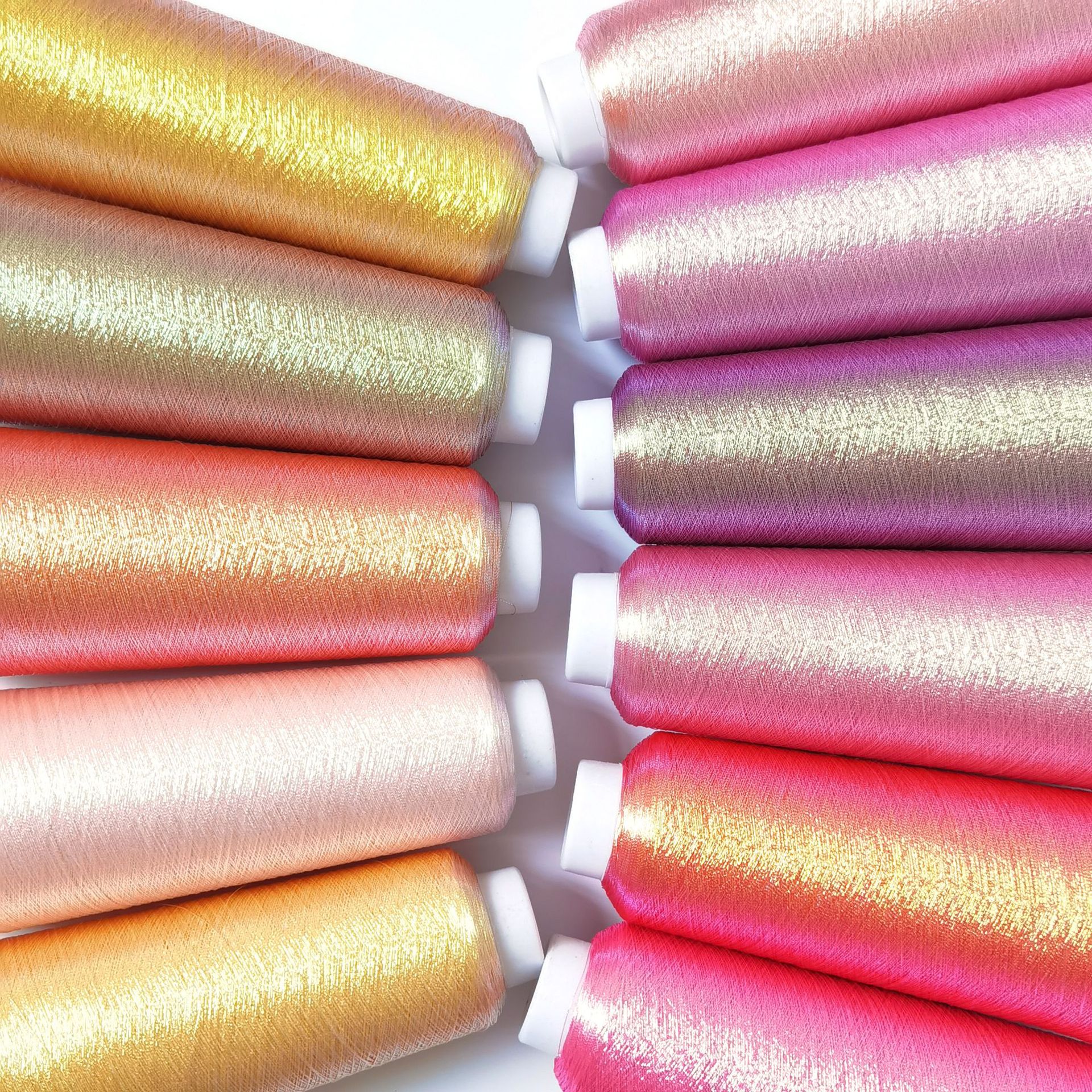 China  Gold & Silver Metallic Thread For Garment Sewing Metallic Yarn Accept 