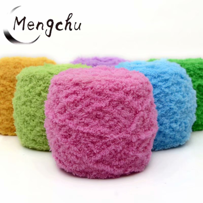 Fancy soft puffy 100% Polyester Cheap price Finger loop yarn 