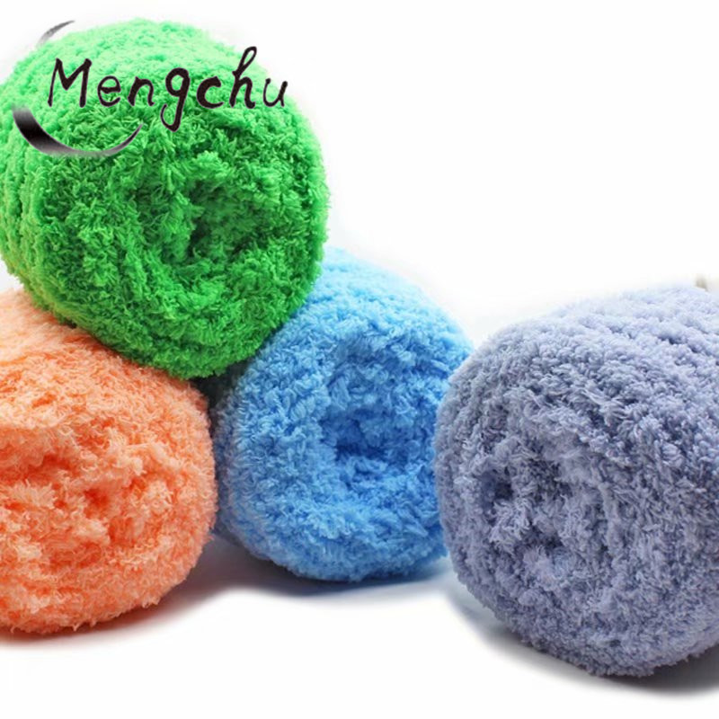 Fancy soft puffy 100% Polyester Cheap price Finger loop yarn 