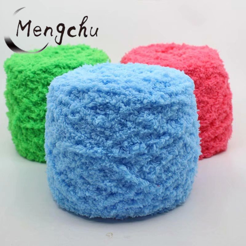 Fancy soft puffy 100% Polyester Cheap price Finger loop yarn 