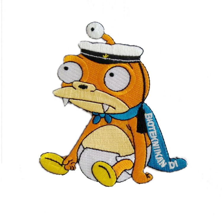   design fabric iron on style eco-friendly feature felt embroidered patches