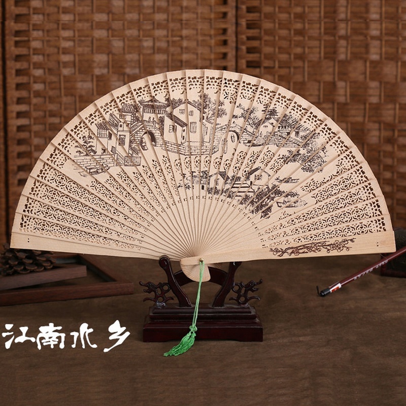 [I AM YOUR FANS]In Stock!  China 15 Colors Abanico De Mano Boda Wood Folding Hand Fan