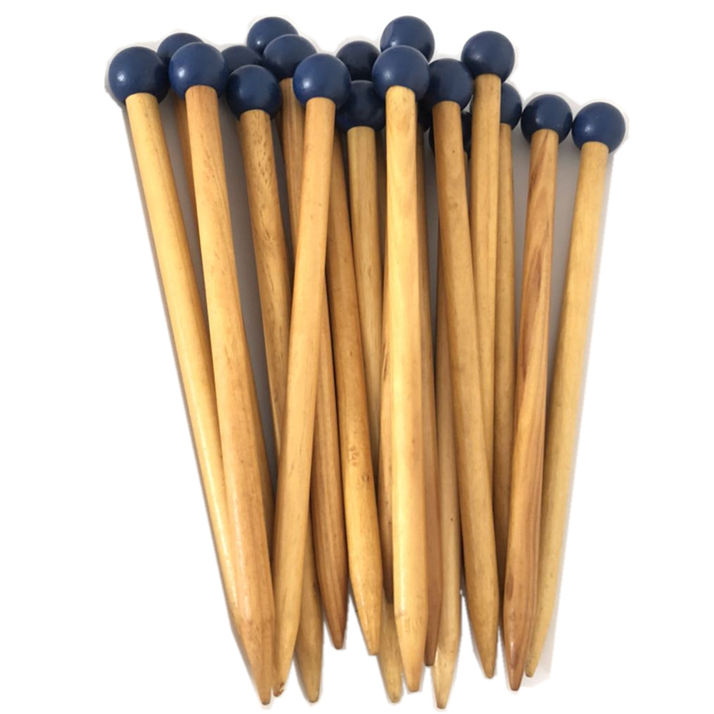 Big wood knit needle, knitting needle, wooden needle