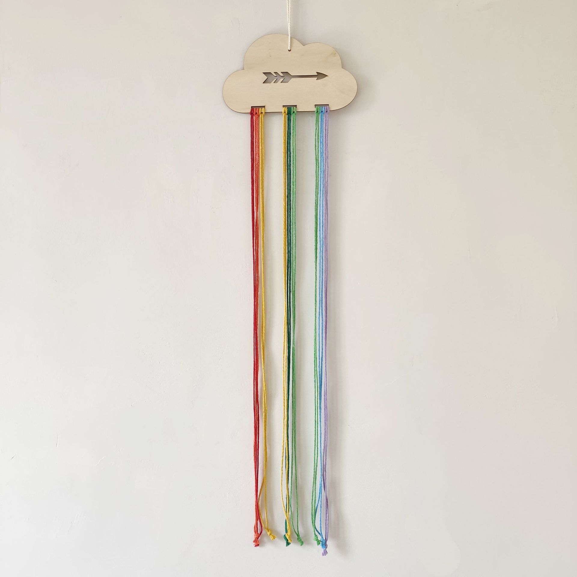 Clearance Cotton Rope Pine Decorative Objects Art Deco 1pc Cloud Wood Chip 18 10.5cm