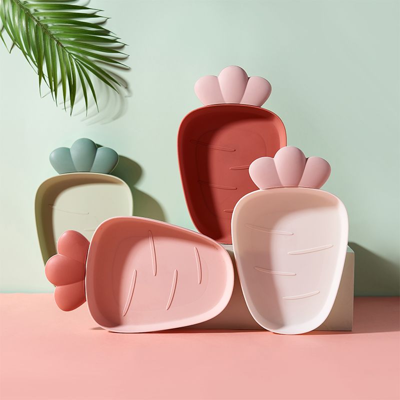 Plastic Fruit Shape Dish Table Fruit Plate Bowl Candy Tray Tableware Set Snack Salad Desserts Nuts plate