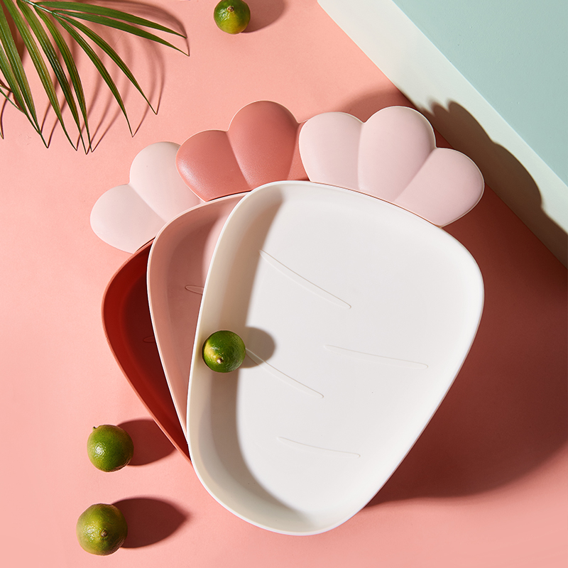 Plastic Fruit Shape Dish Table Fruit Plate Bowl Candy Tray Tableware Set Snack Salad Desserts Nuts plate